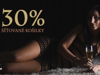 Aktuální akce - 30% sleva na celou kategorie síťovaných košilek